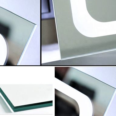 DUSEL Зеркало с подогревом, LED подсветкой Smart, часами и температурой DE-M3001 65x80 см